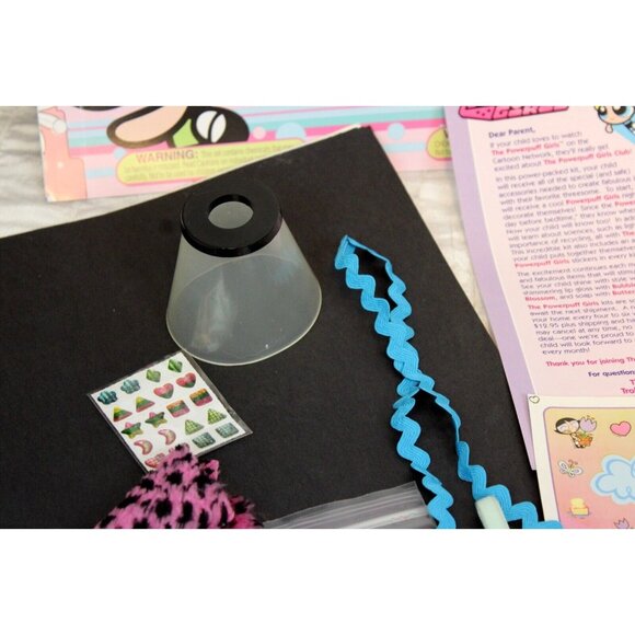 Cartoon Network Powerpuff Girls Club Craft Night Light Journal Sticker Jewel - Picture 10 of 14